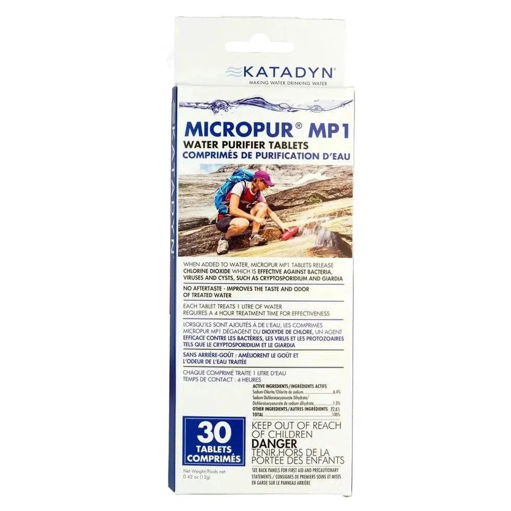 Katadyn Micropur Purification Tablets (Package of 30)