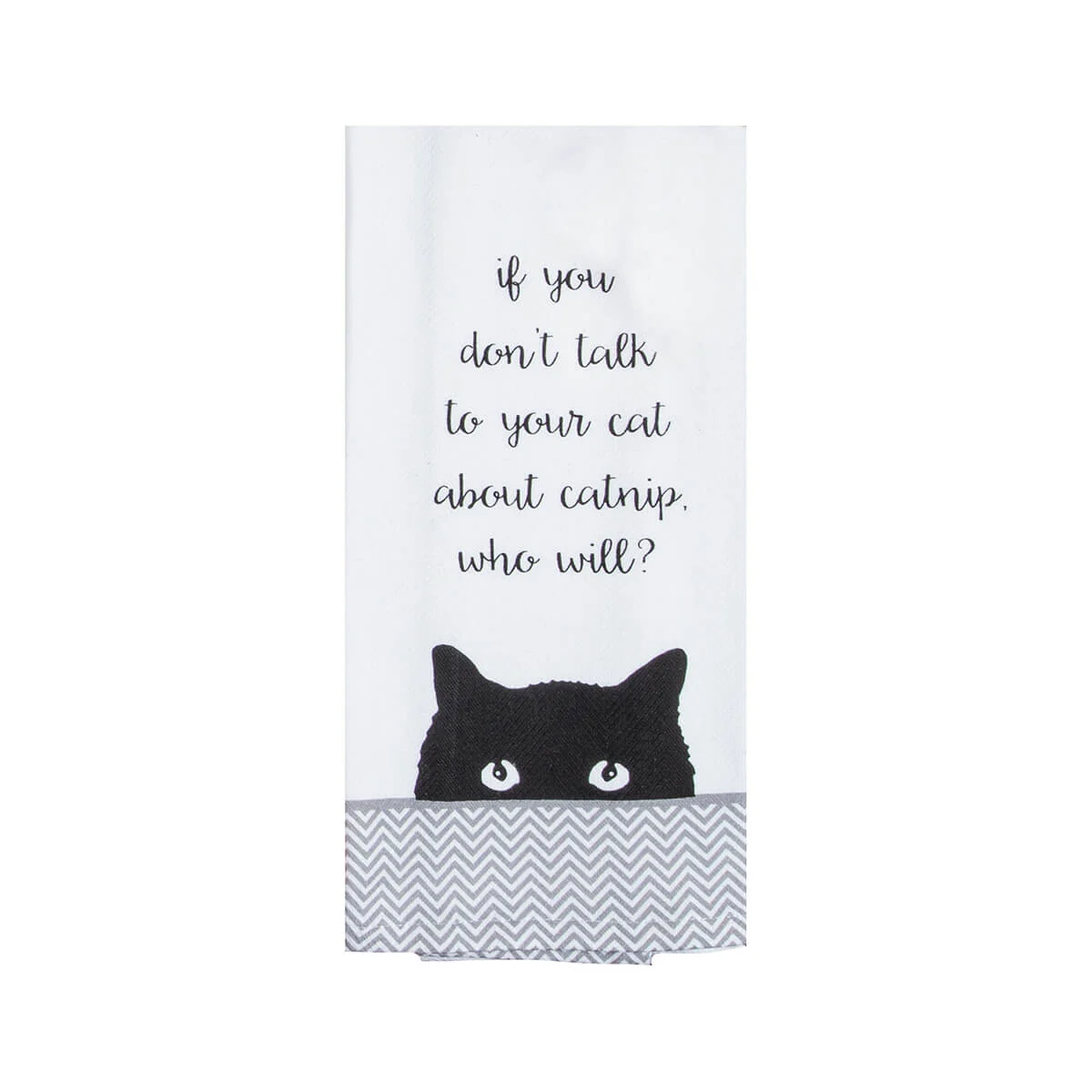 Kay Dee Purr Catnip Tea Towel