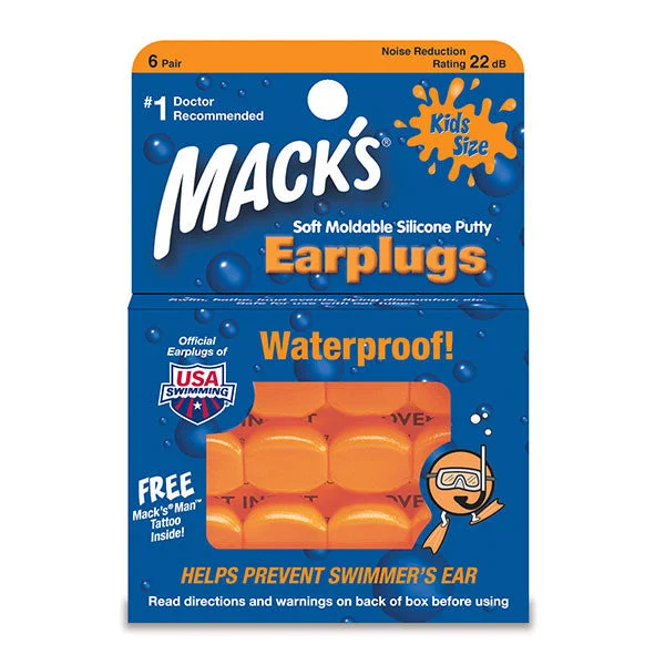 Kid's Soft Silicone Earplugs (6 Pair)
