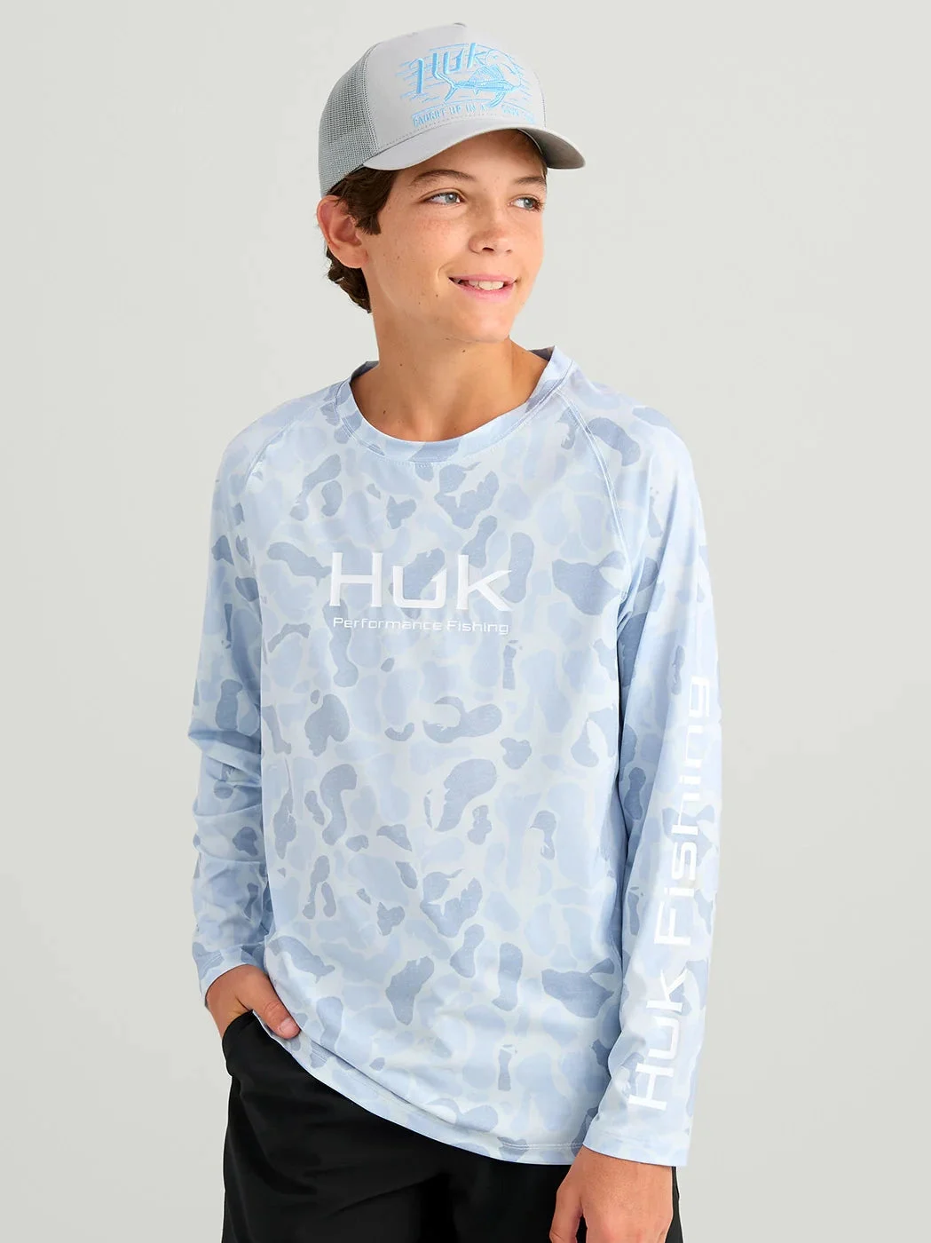 Kids Airweight KC Printed Crew