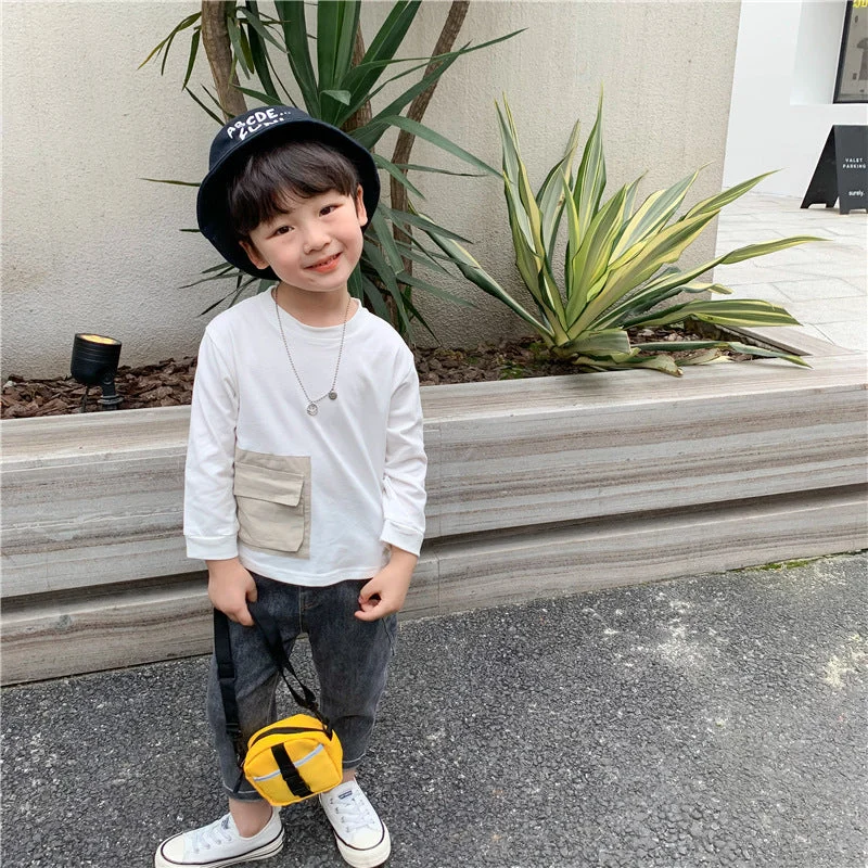 Kids Medium-Sized Pocket Round Top