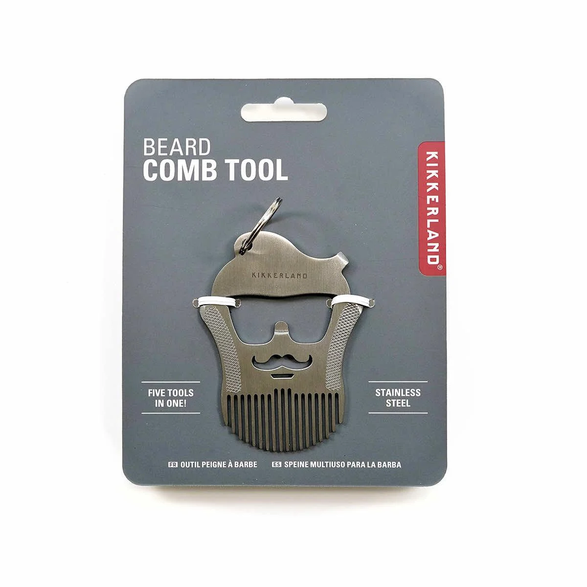 Kikkerland Beard Comb Tool