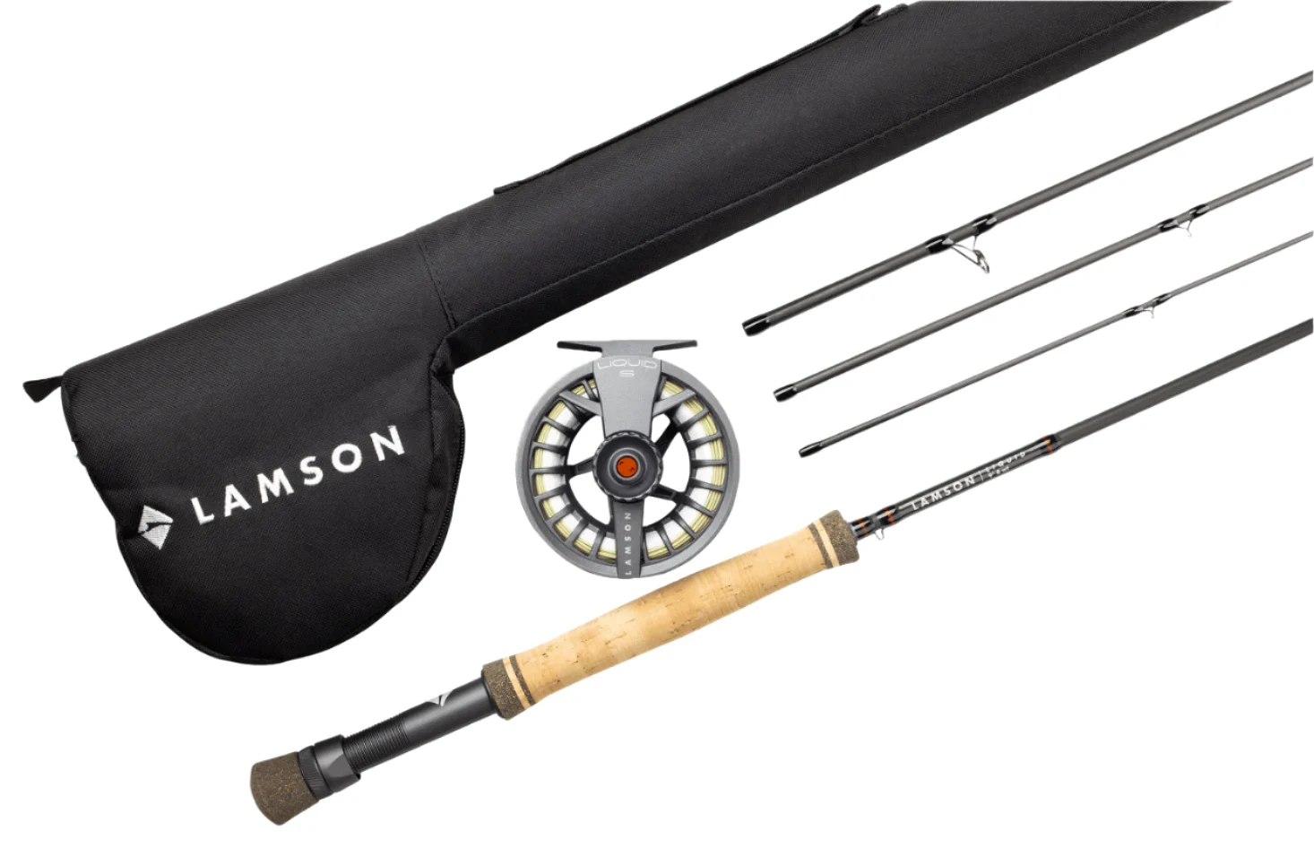 Lamson Liquid Fly Combo - 9' - Line Weight 8
