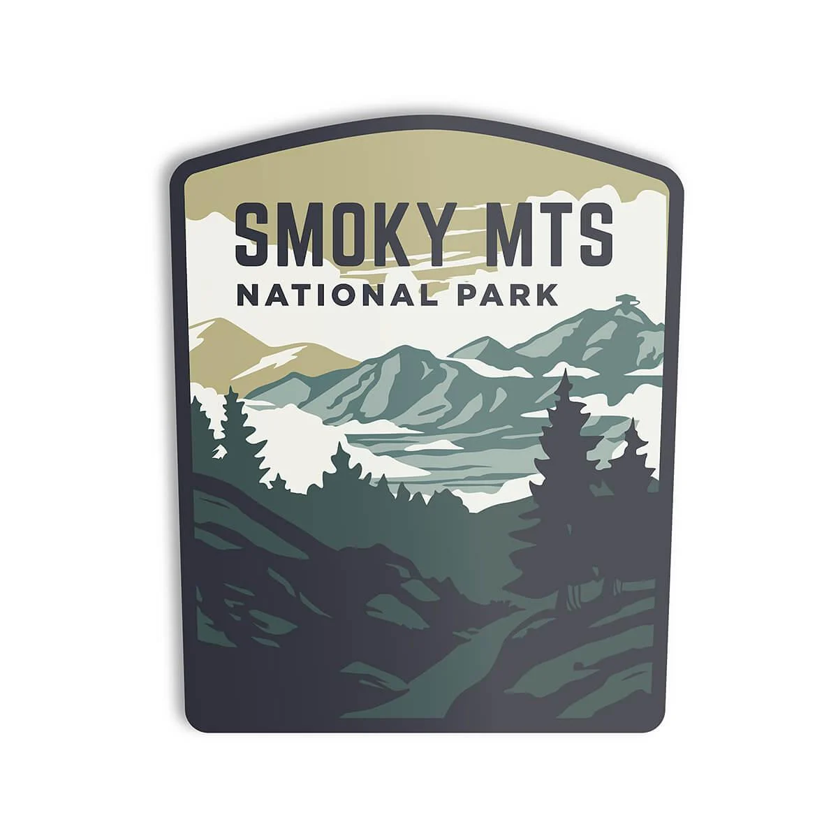The Landmark Project Smoky Mountain National Park Sticker