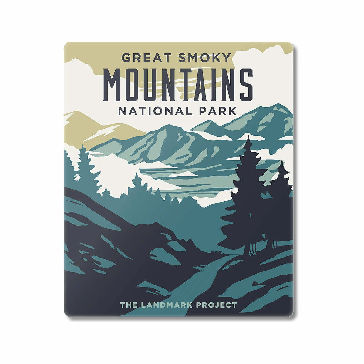 The Landmark Project Smoky Mountains National Park Magnet