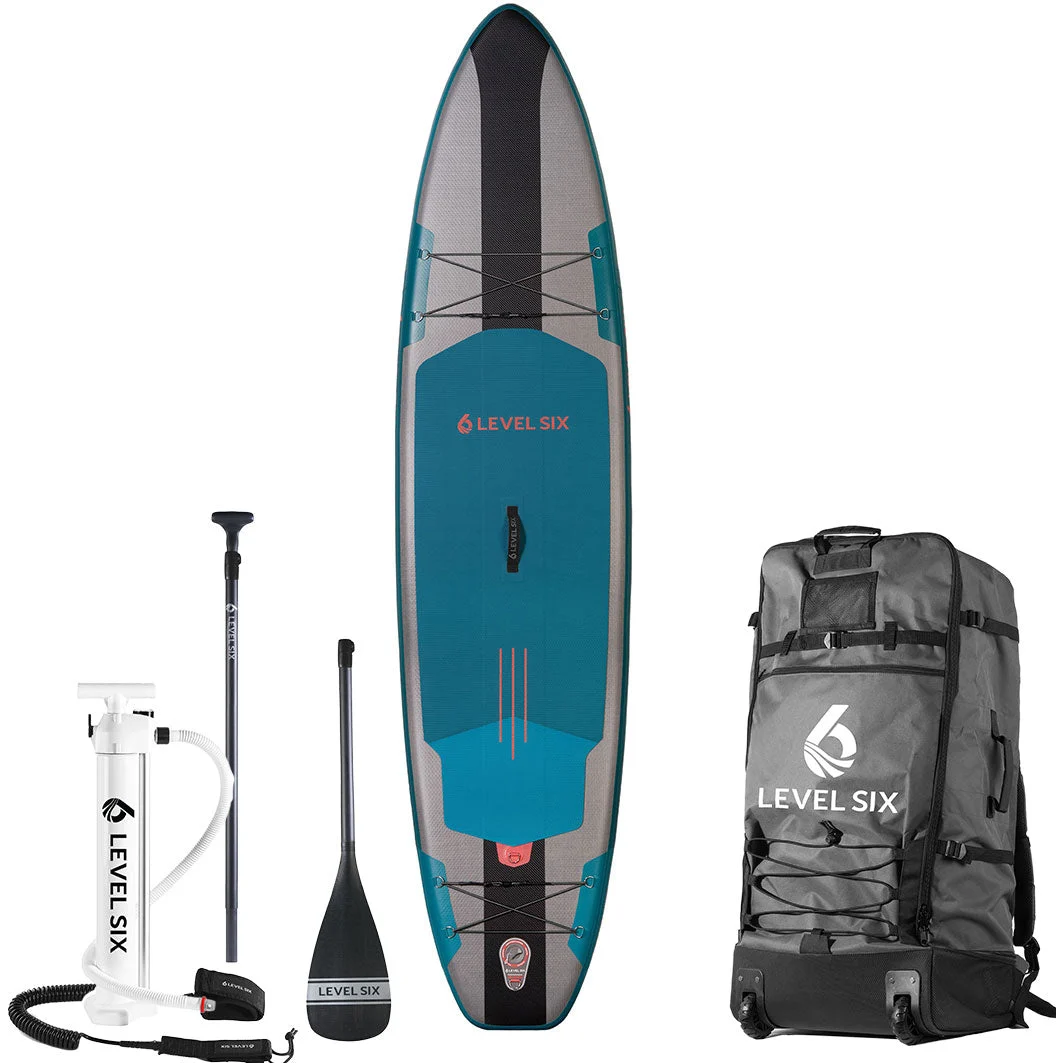 Level 6 Eleven Six Carbon Inflatable SUP Board Package