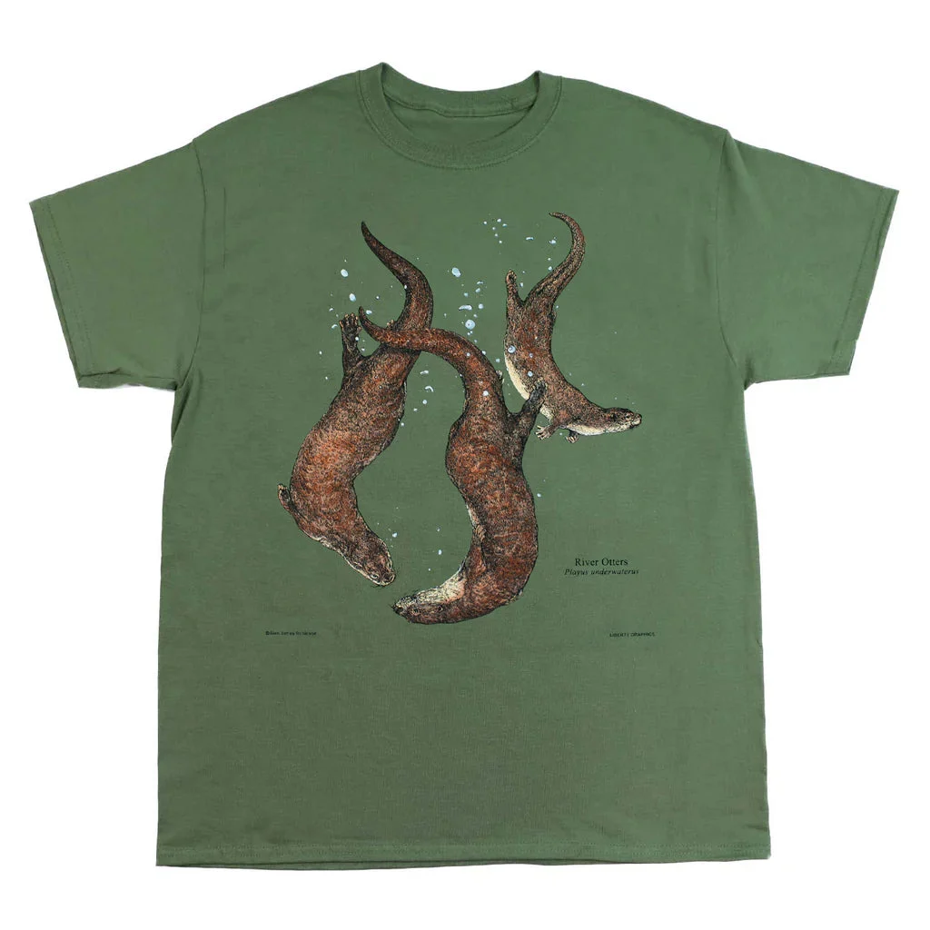 Liberty Graphics River Otters Short Sleeve T