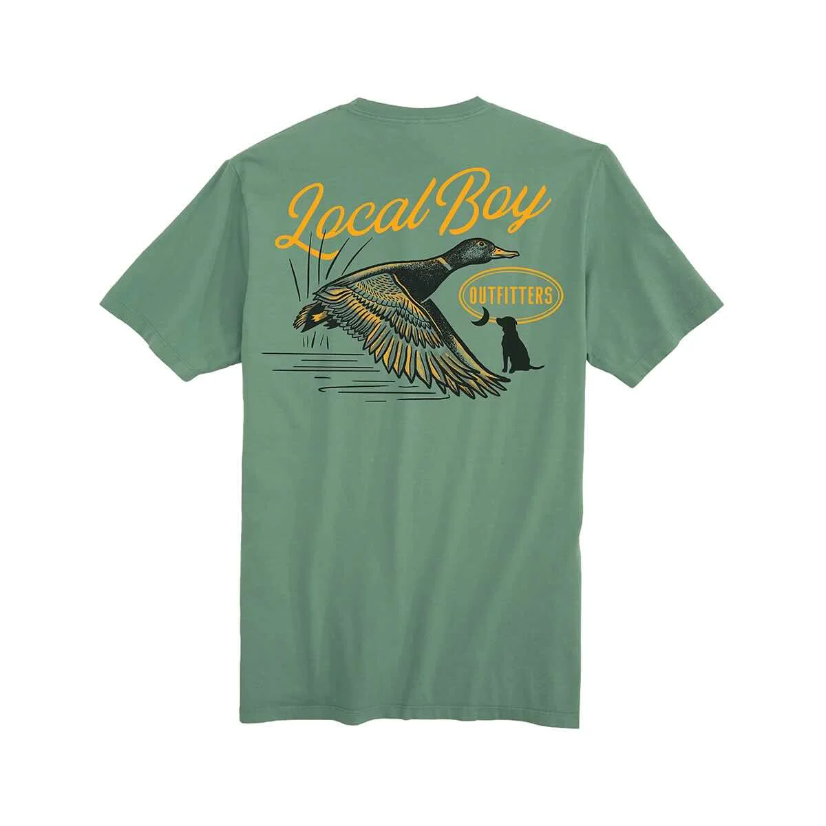 Local Boy Outfitters Kid's Moonlit Mallard Short Sleeve T-Shirt