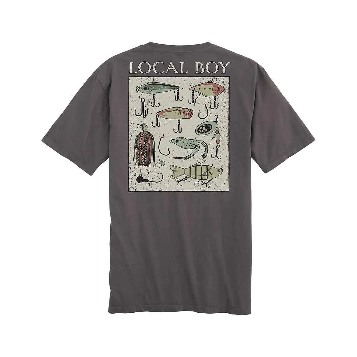 Local Boy Outfitters Kids' Tackle Box Short Sleeve Shirt