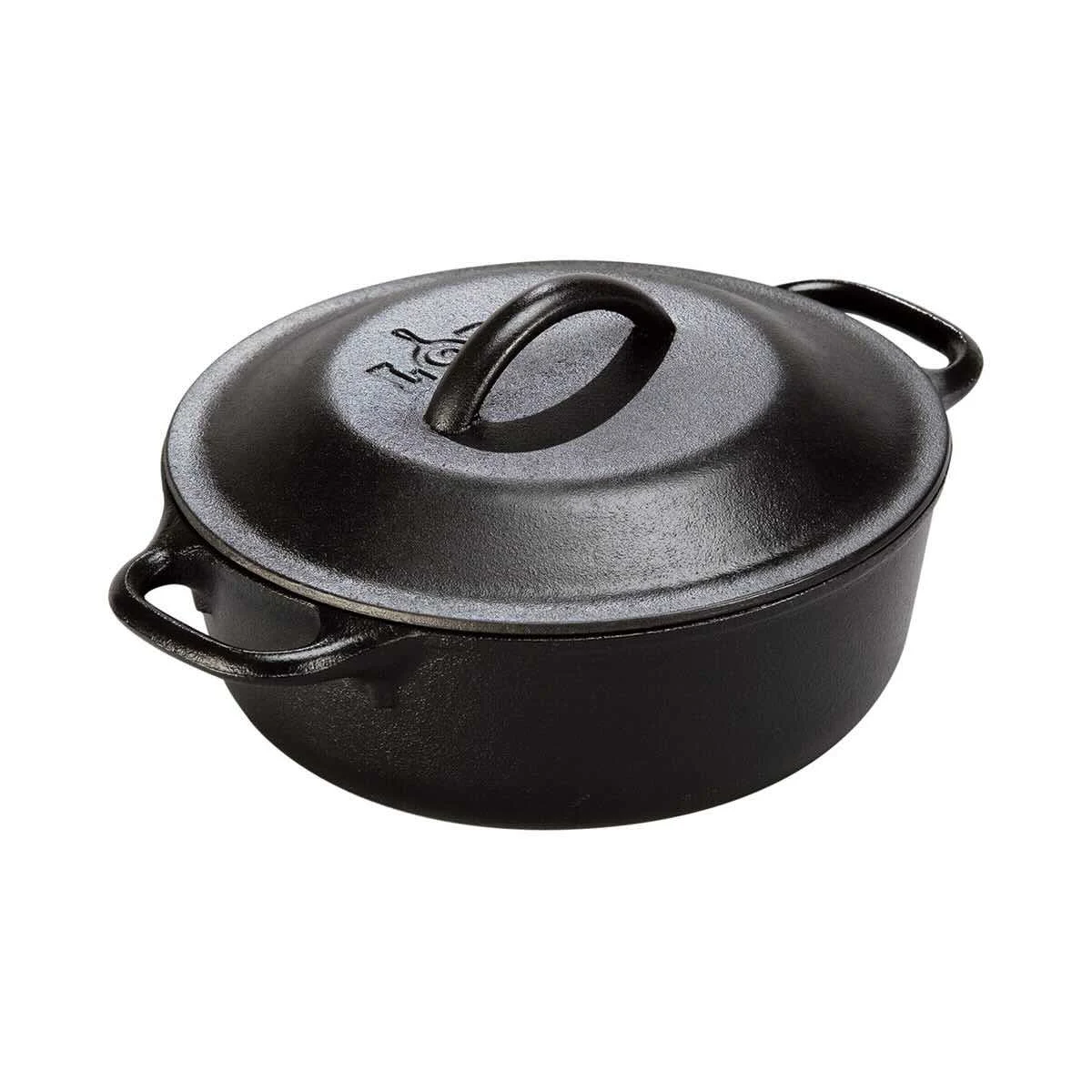 Lodge Cast Iron Dutch Oven - 2 Quart