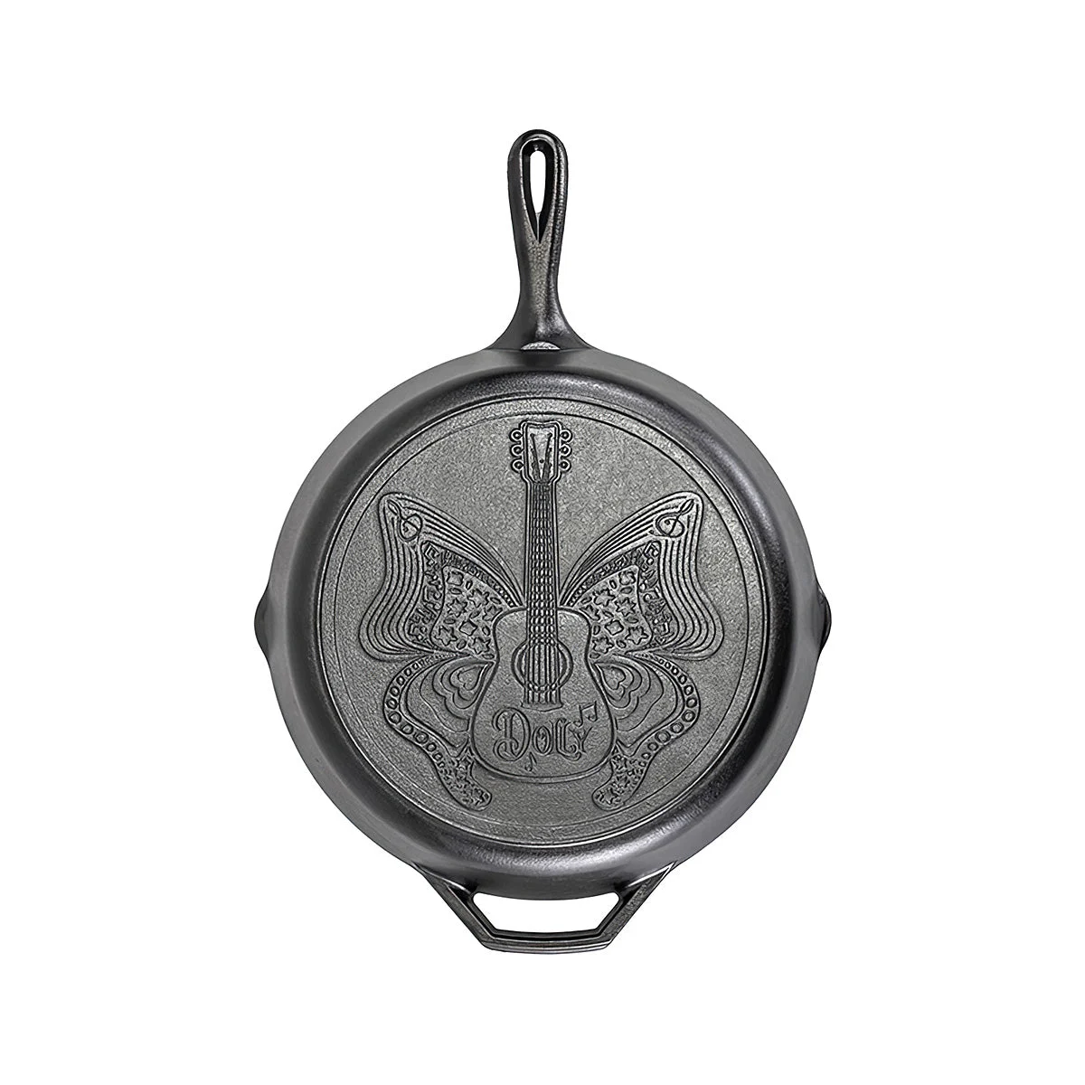 Lodge Love Is Like A Butterfly Dolly Parton Cast Iron Skillet - 12 Inch