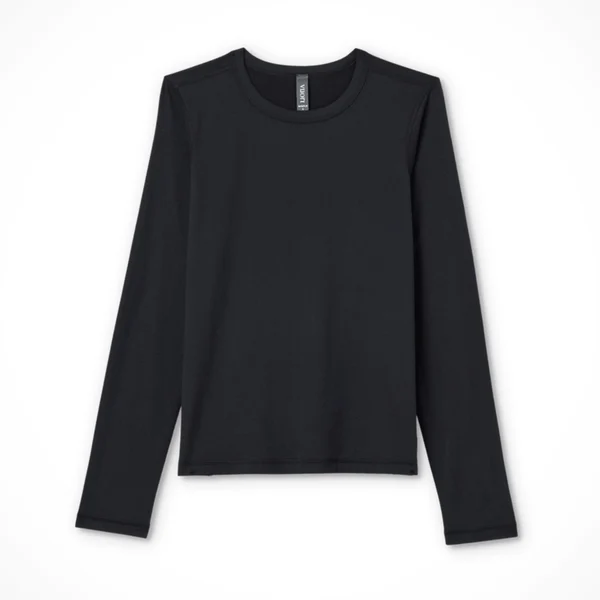 Long-Sleeve Lux Crew Tee — Women's