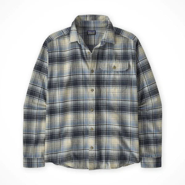 Long-Sleeved Lightweight Fjord Flannel Shirt — Men's
