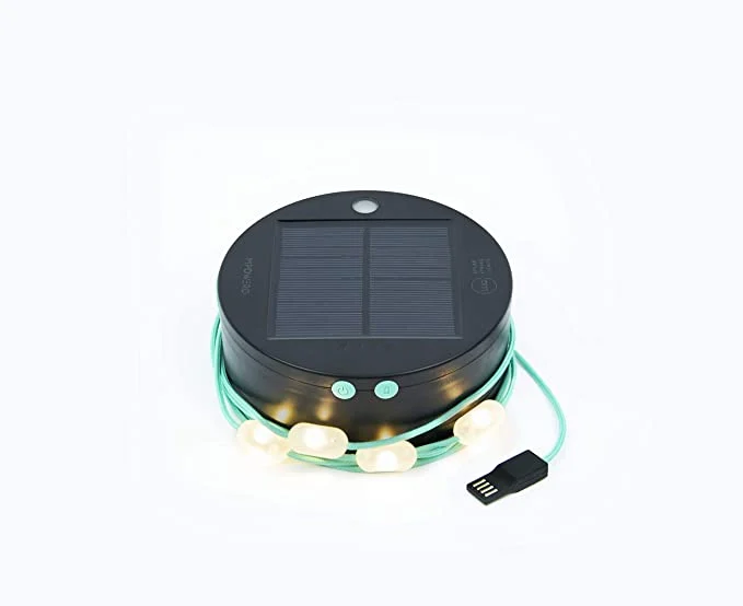 Luci Solar String Lights 18' White | Miyar Adventures