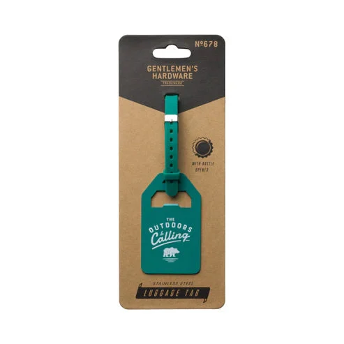 Luggage Tag - The Outdoors is Calling
