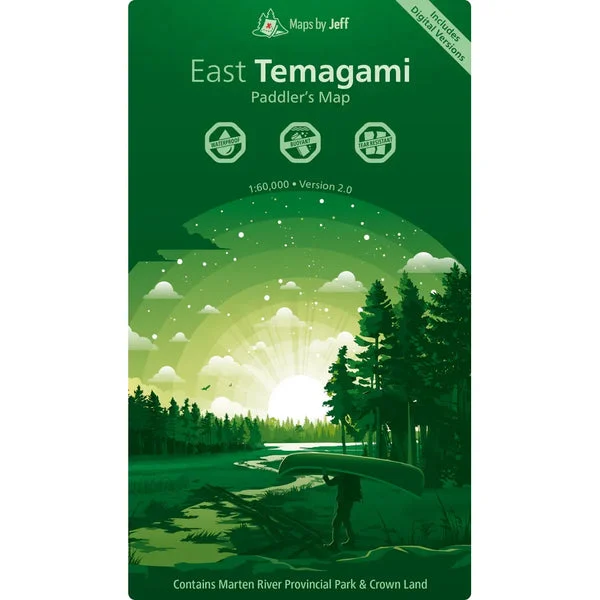 Maps by Jeff East Temagami