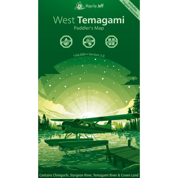 Maps by Jeff West Temagami