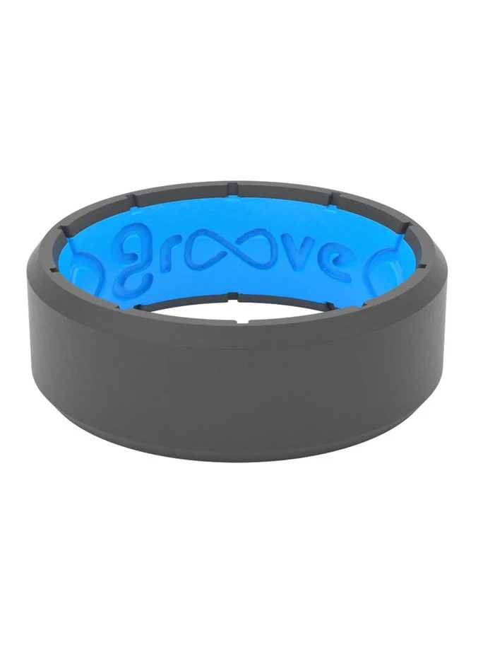 Men's Edge Groove Ring