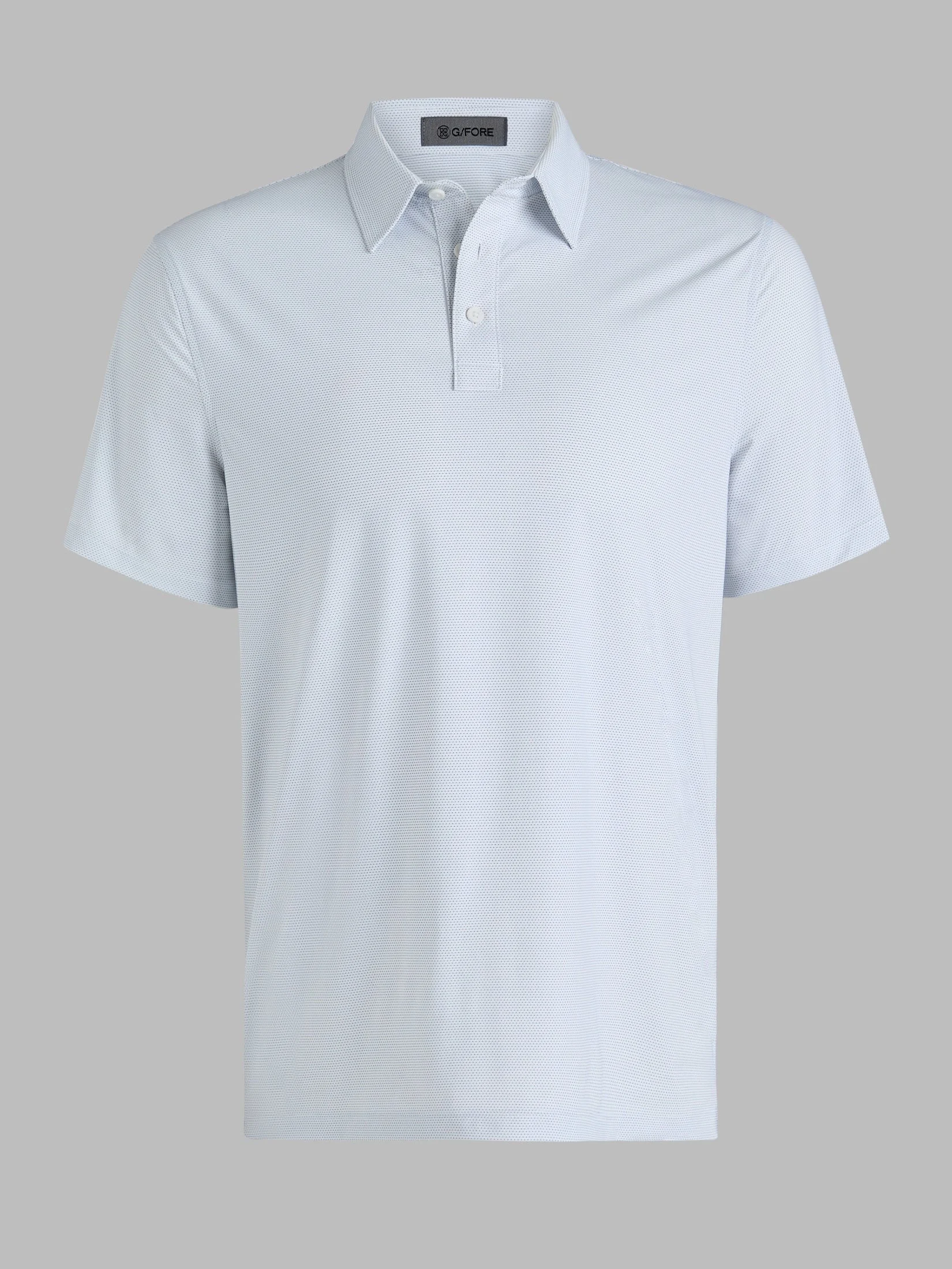 Men’s Fine Stretch Jacquard Polo