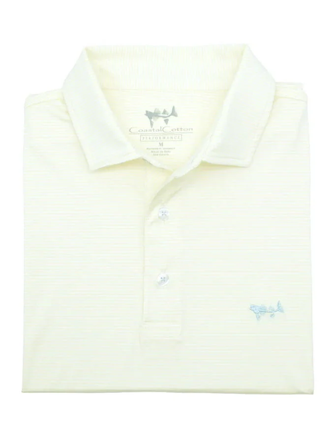 Men's Performance Stripe Polos