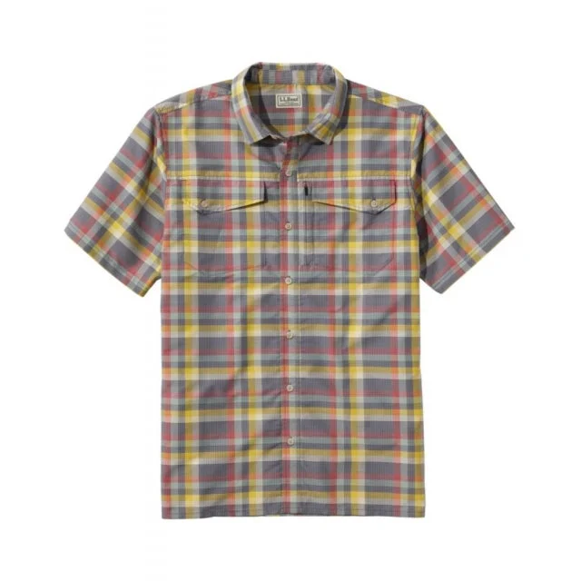 Men's Sunsmart Cool Weave Woven Short Sleeve Shirt Regular