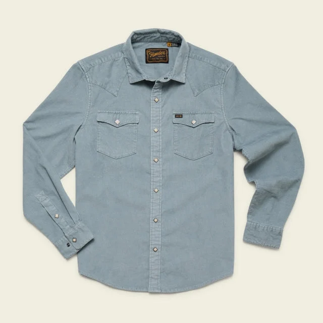 Mens Banning Corduroy Snapshirt