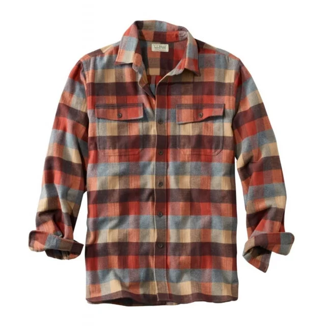 Mens Chamois Shirt Plaid Regular
