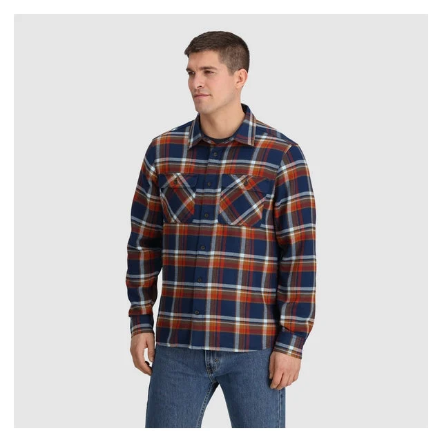 Mens Feedback Flannel Twill Shirt