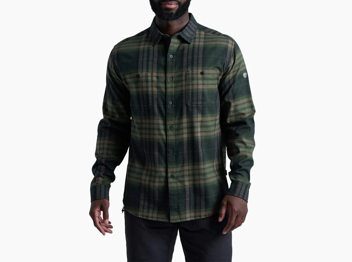 Mens Fugitive Flannel Ls