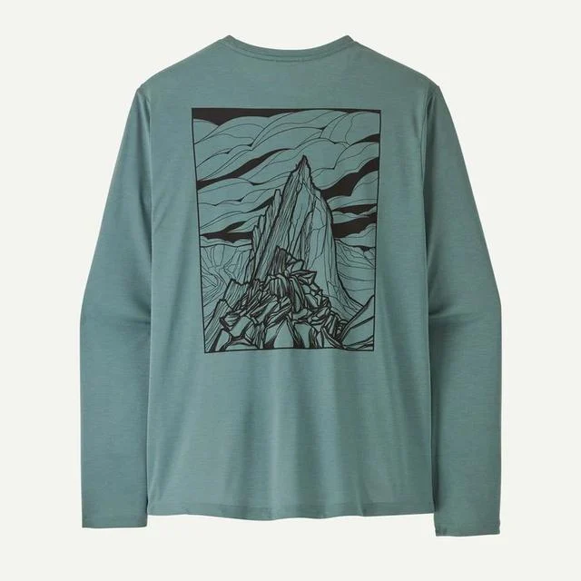 Mens Long Sleeved Capilene Cool Daily Shirt