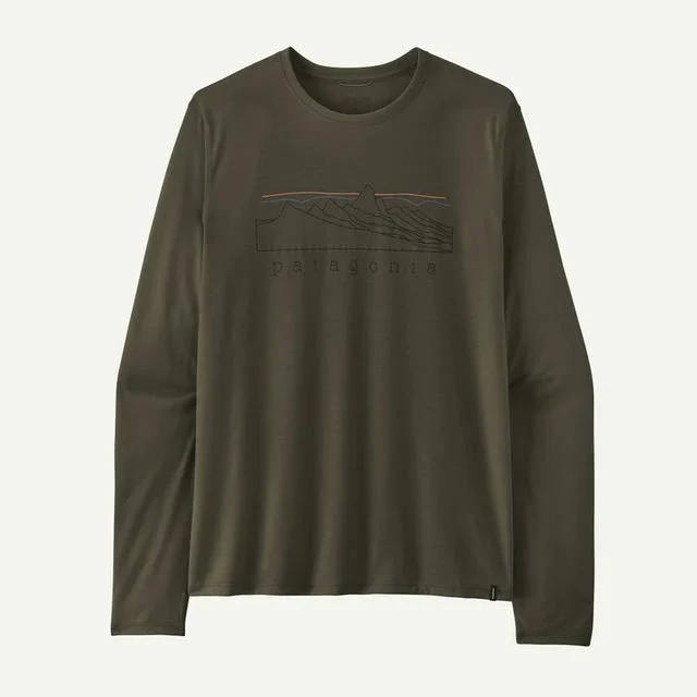 Mens Long Sleeved Capilene Cool Trail Shirt