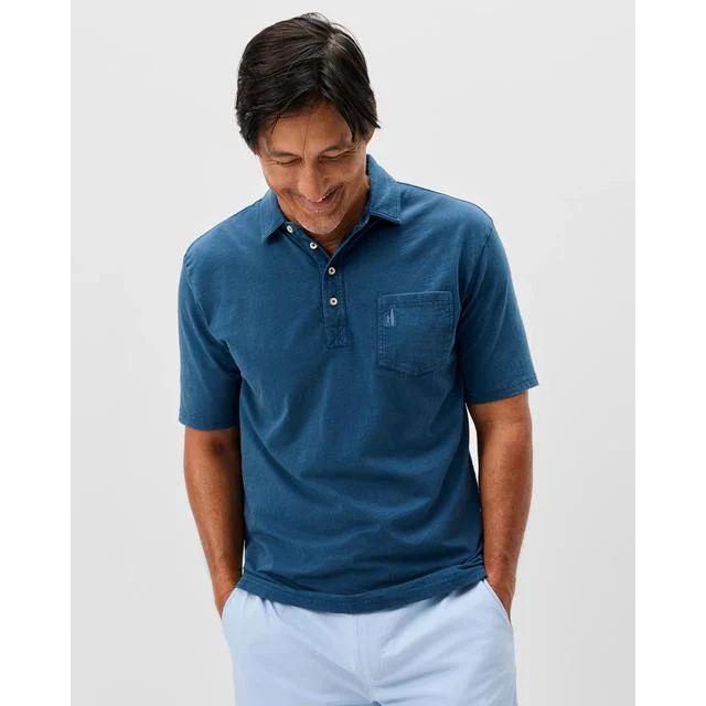 Mens Original 4-button Polo - Coastal Wash