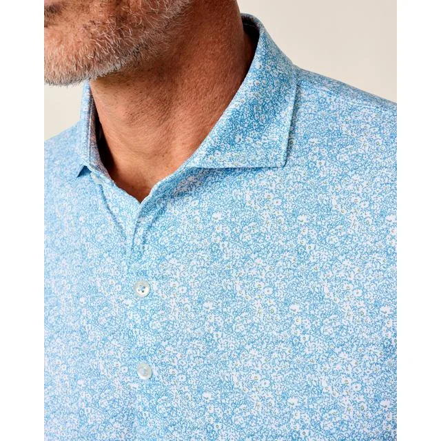 Mens Performance Jersey Polo - Wildflower
