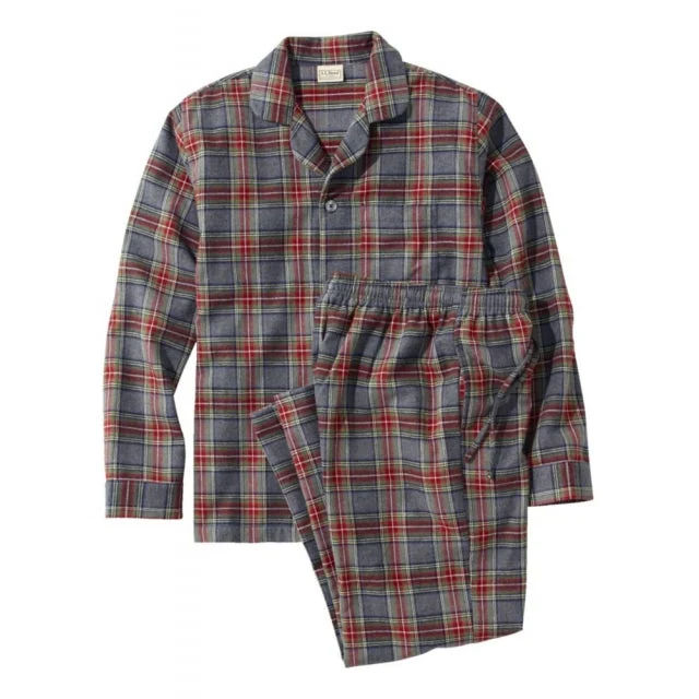 Mens Scotch Plaid Flannel Pajamas Regular