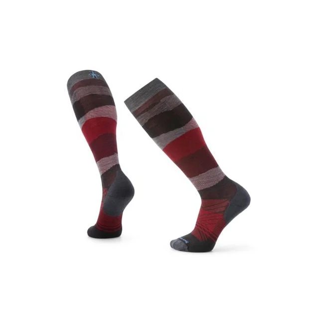 Mens Ski Targeted Cushion Pattern Over The Calf Socks