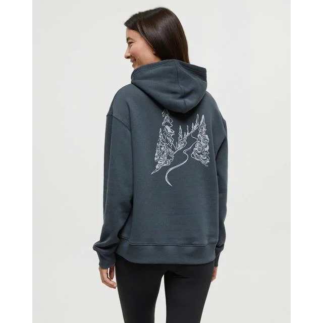 Mens Snowy Trees Hoodie