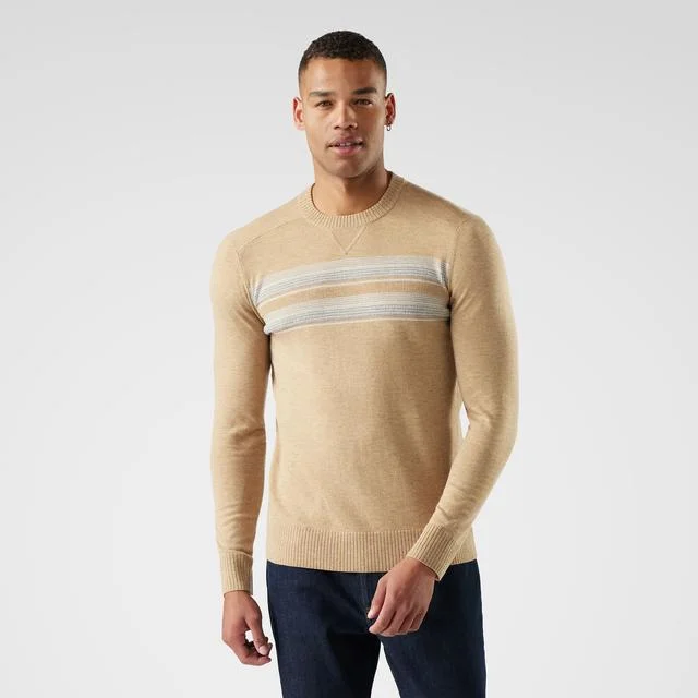 Mens Sparwood Stripe Crew Sweater
