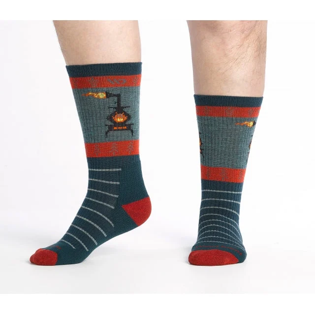 Mens Stoked Cushioned Crew Socks