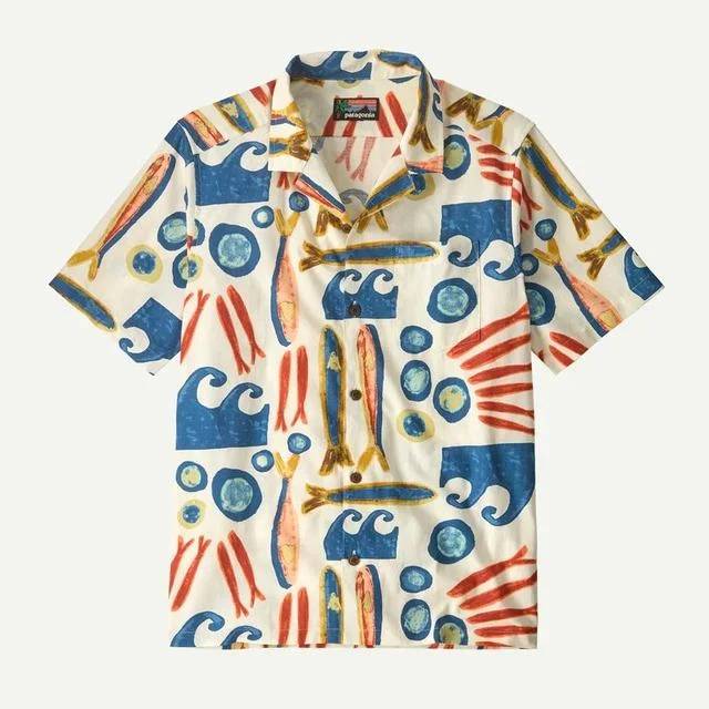 Mens Tidal Threads Camp Shirt
