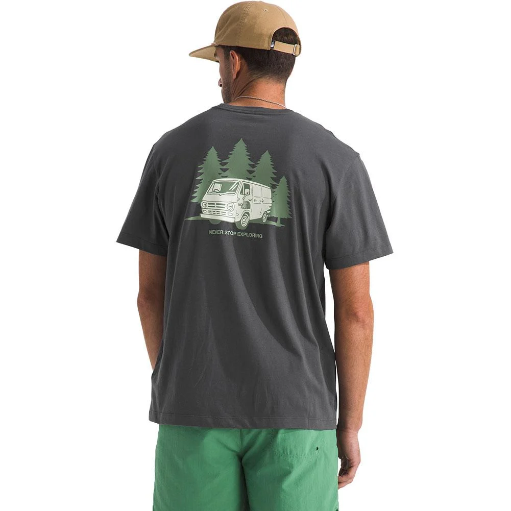 Mens Van Life Relaxed Short-sleeve Tee - Graphic