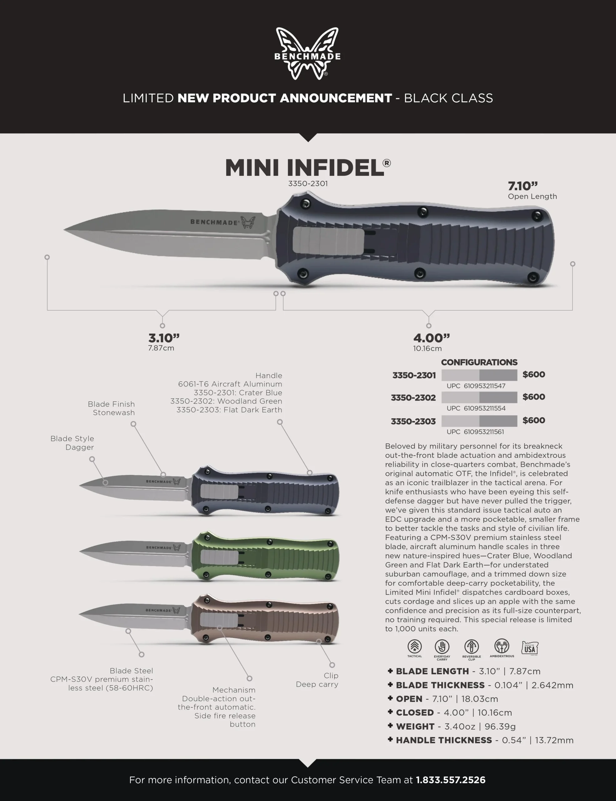 Mini INFIDEL3350-2302 Limited Edition