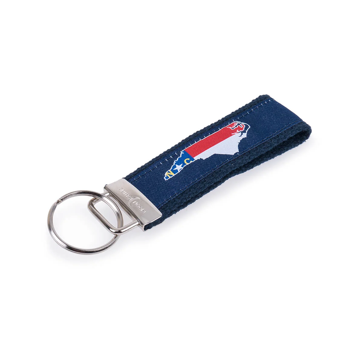 Moonshine NC Flag Web Keychain