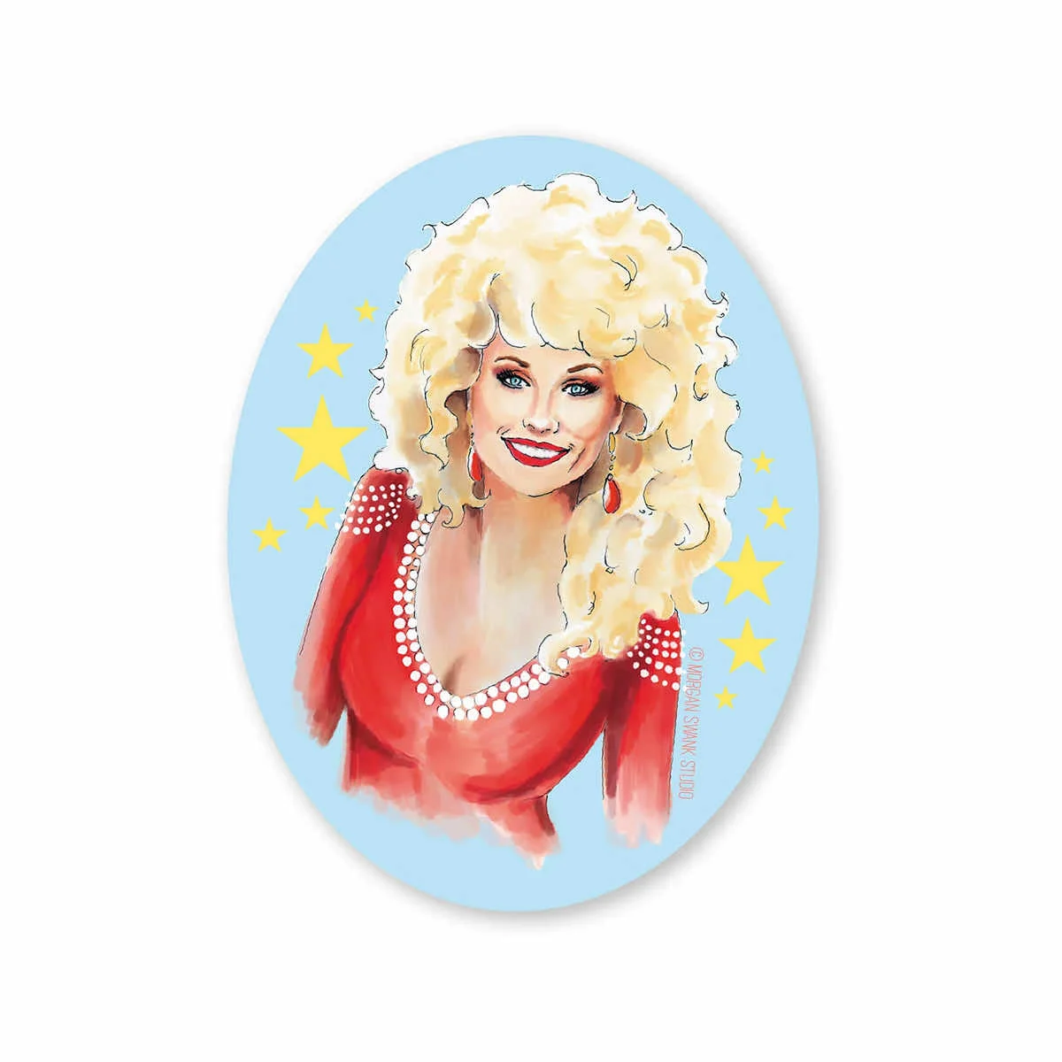 Morgan Swank Studio Dolly Sticker