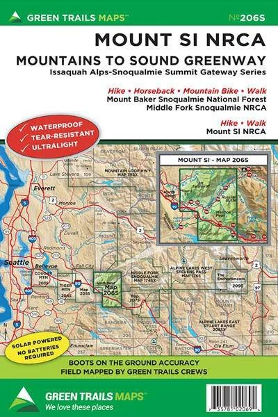 Mountaineers Books 206S Mount Si/Nrca WA | Miyar Adventures
