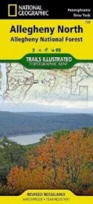 Nat Geo TI Allegheny Nat Map North #738