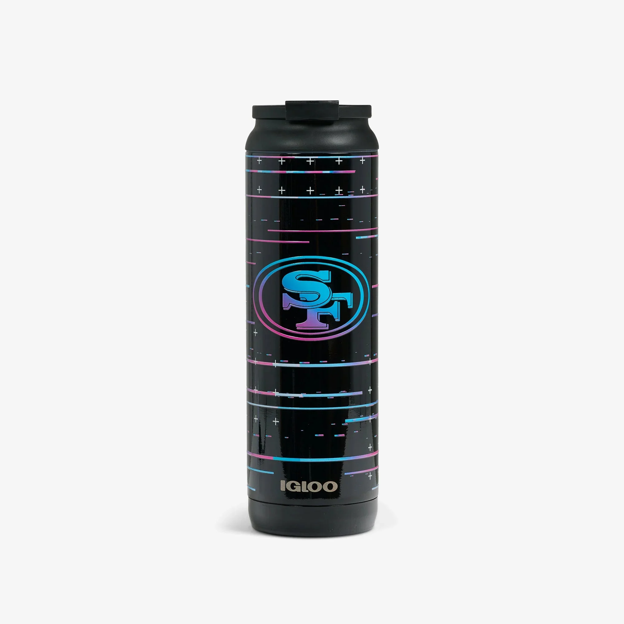 NFL Neon San Francisco 49ers 20 Oz Flip ‘n’ Sip Tumbler