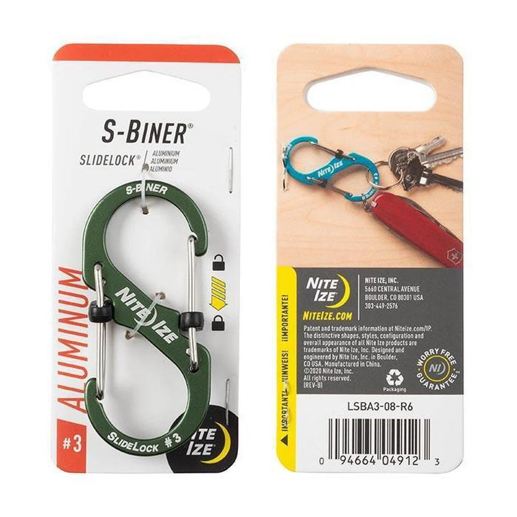 Nite Ize S-Biner Slidelock Aluminum #3