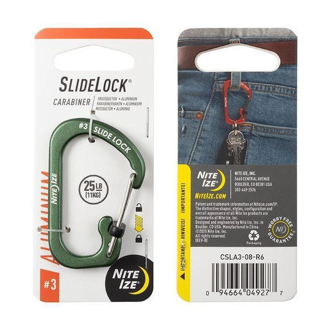 Nite Ize SlideLock Carabiner Aluminum #3
