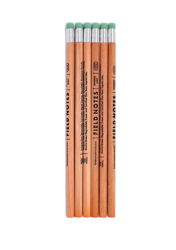 No. 2 Woodgrain Pencil / 6 Pack