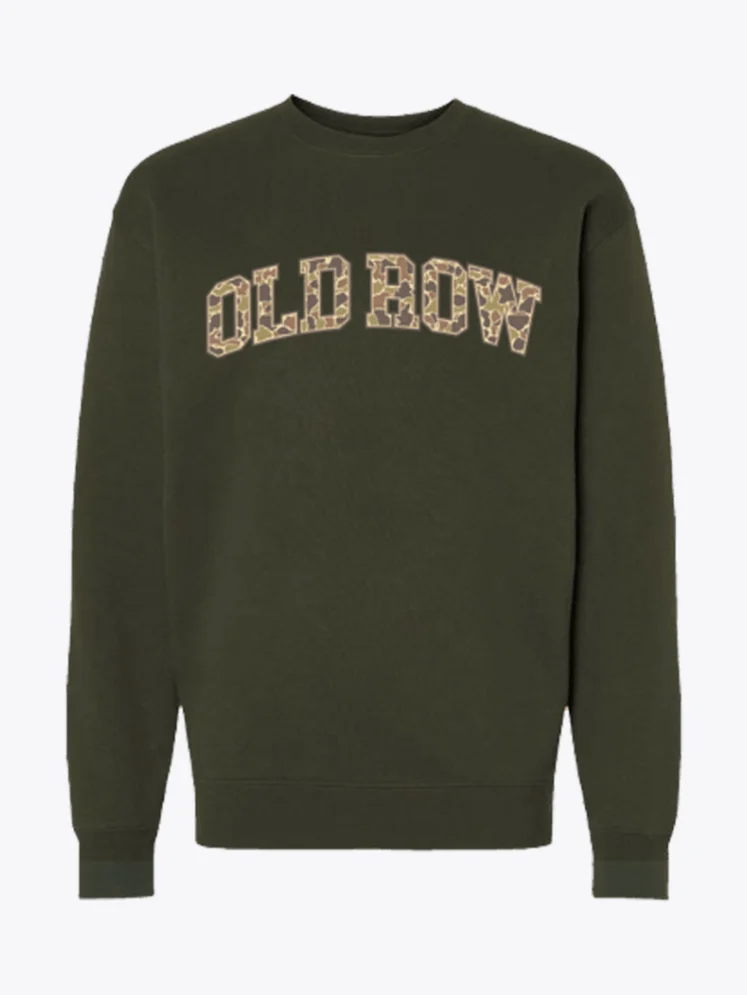 Old Row Camo Crewneck